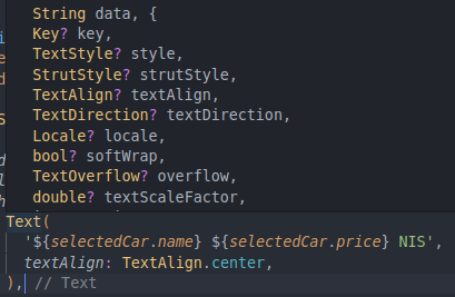 Text Flutter widget has multiple properties that we can use to develop our flutter app