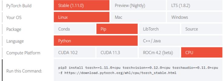 install pytorch on your pc