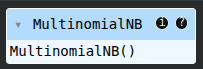 Indication that the model is trained when using scikit-learn model